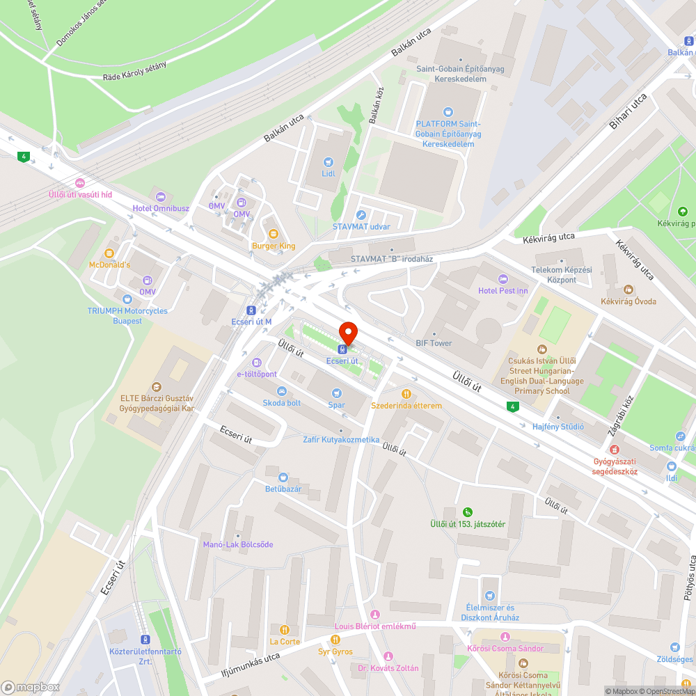 Omladozó magaságyás bejelentés helye