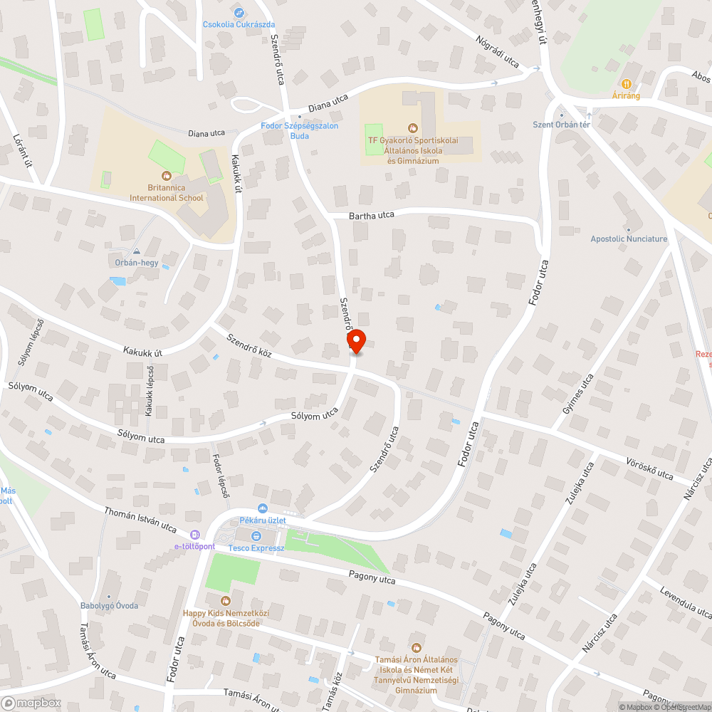 Elhagyott kisbusz, lejárt műszakival bejelentés helye