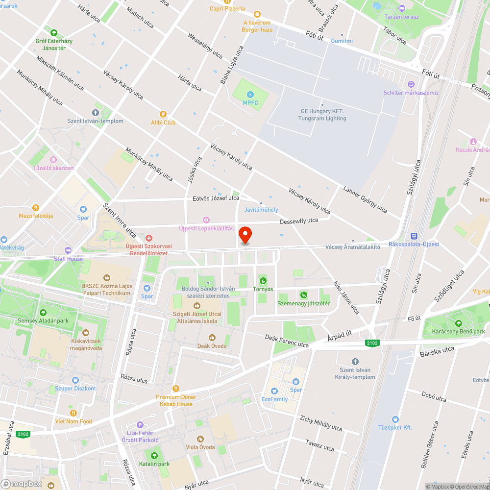 Újpesten a Ramico Kft tönkreteszik a fák gyökereit az utcában. bejelentés helye