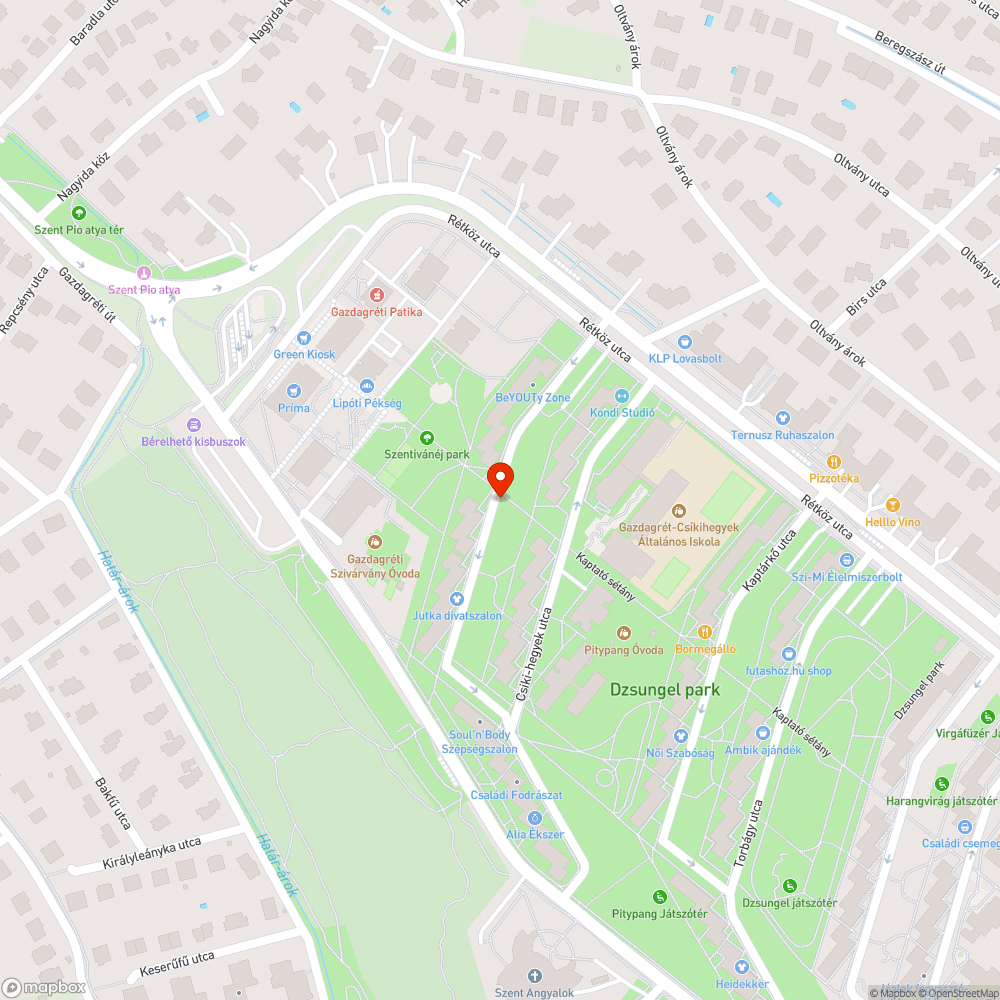 Letőrt faág bejelentés helye