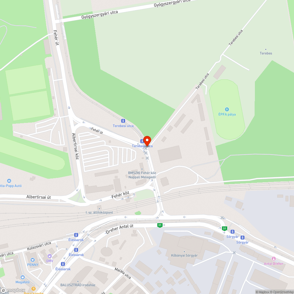 A kerület szégyenfoltja, zsákos szeméthalom bejelentés helye