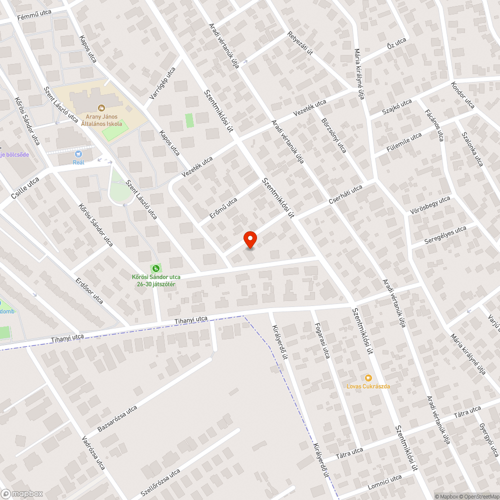 Életveszélyes villanyoszlop bejelentés helye