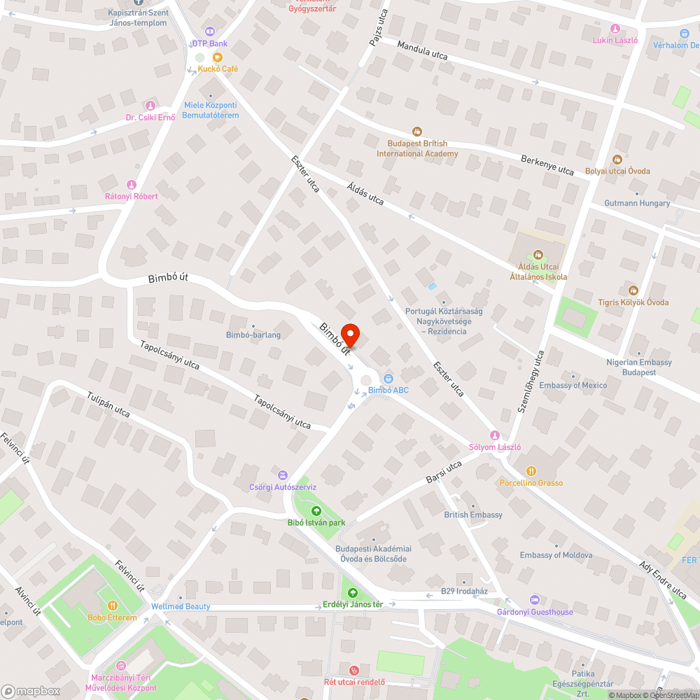 Leparkolt, új járda bejelentés helye