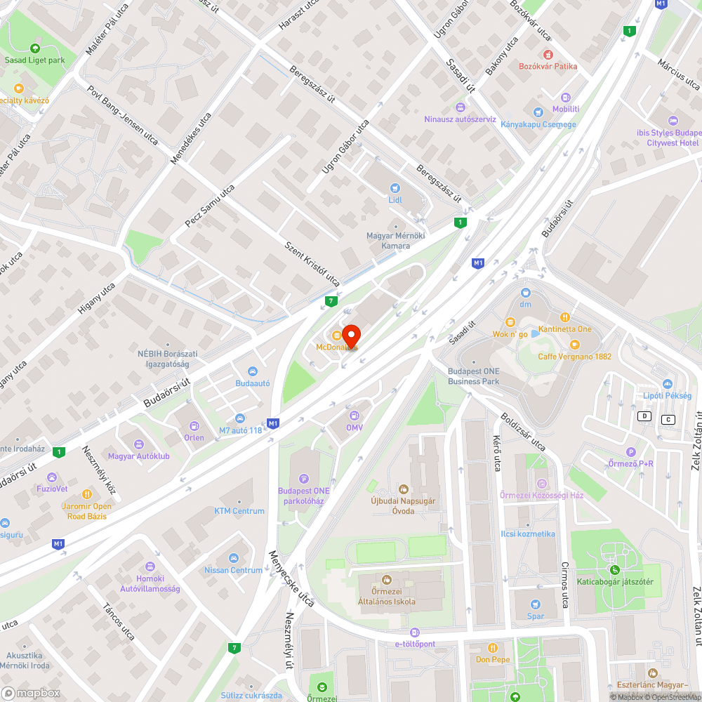 Több helyen is bukkanók vannak az autópályán bejelentés helye