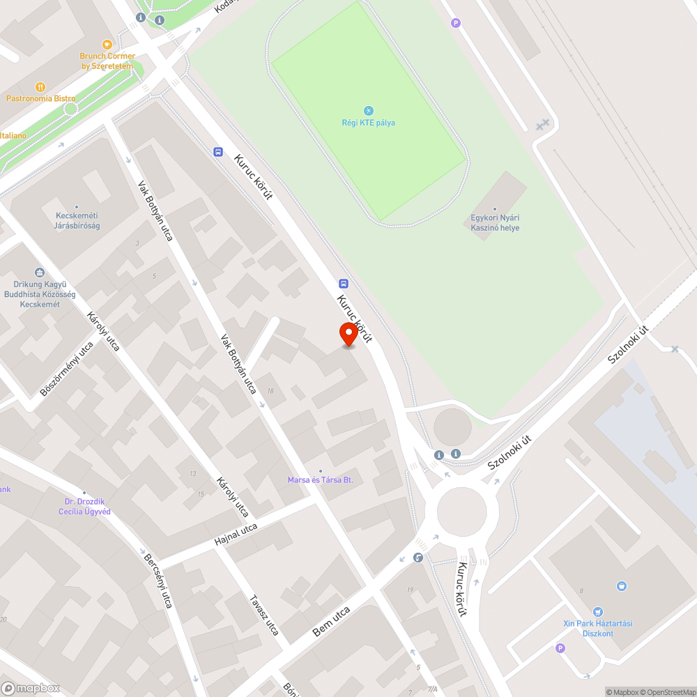 Növényzet miatt járhatatlan rész bejelentés helye