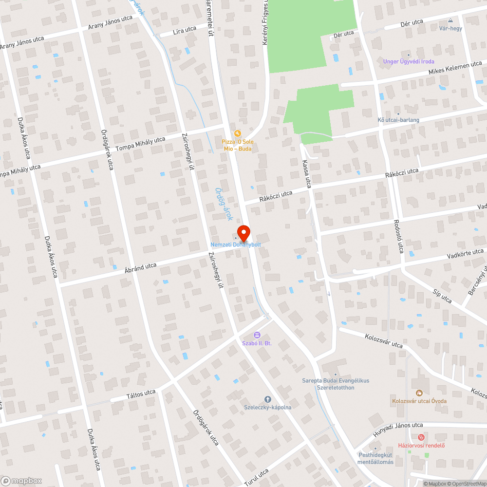 Ailanthus Altissima 3x bejelentés helye