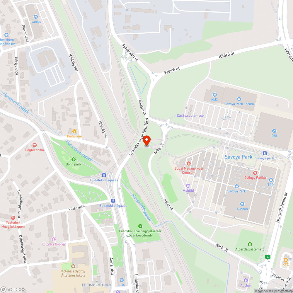 Szemetes terület bejelentés helye