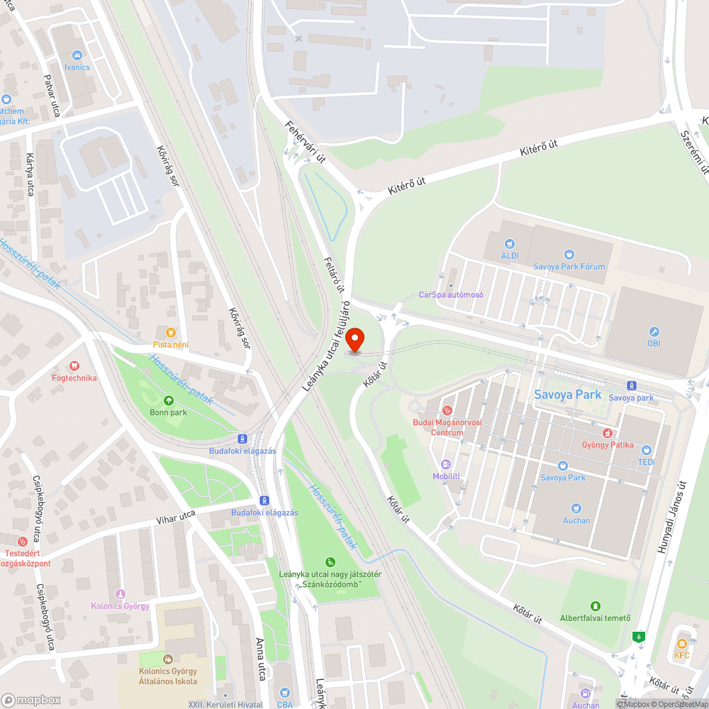 Hiányzó csatornafedlap bejelentés helye