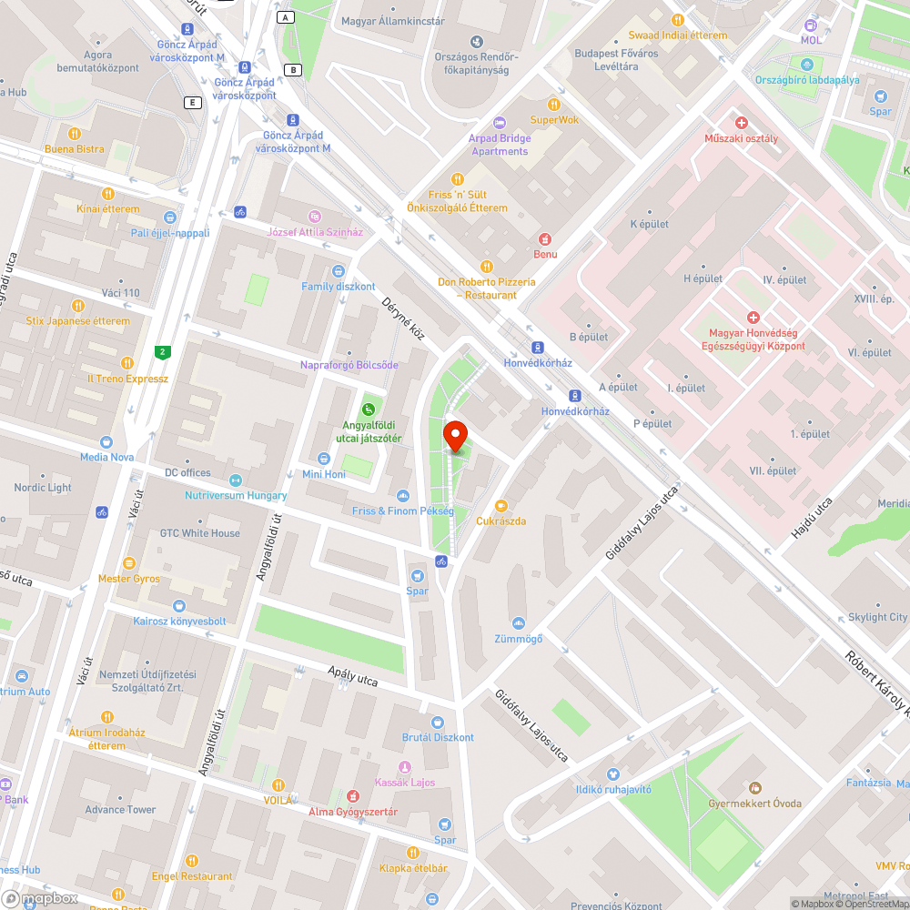 Nem égő lámpasor bejelentés helye