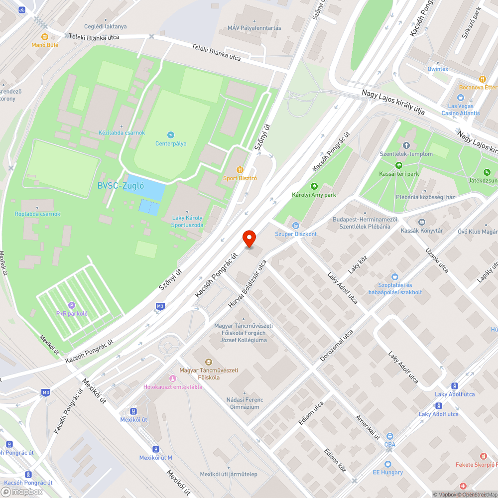 Elfoglalva bejelentés helye