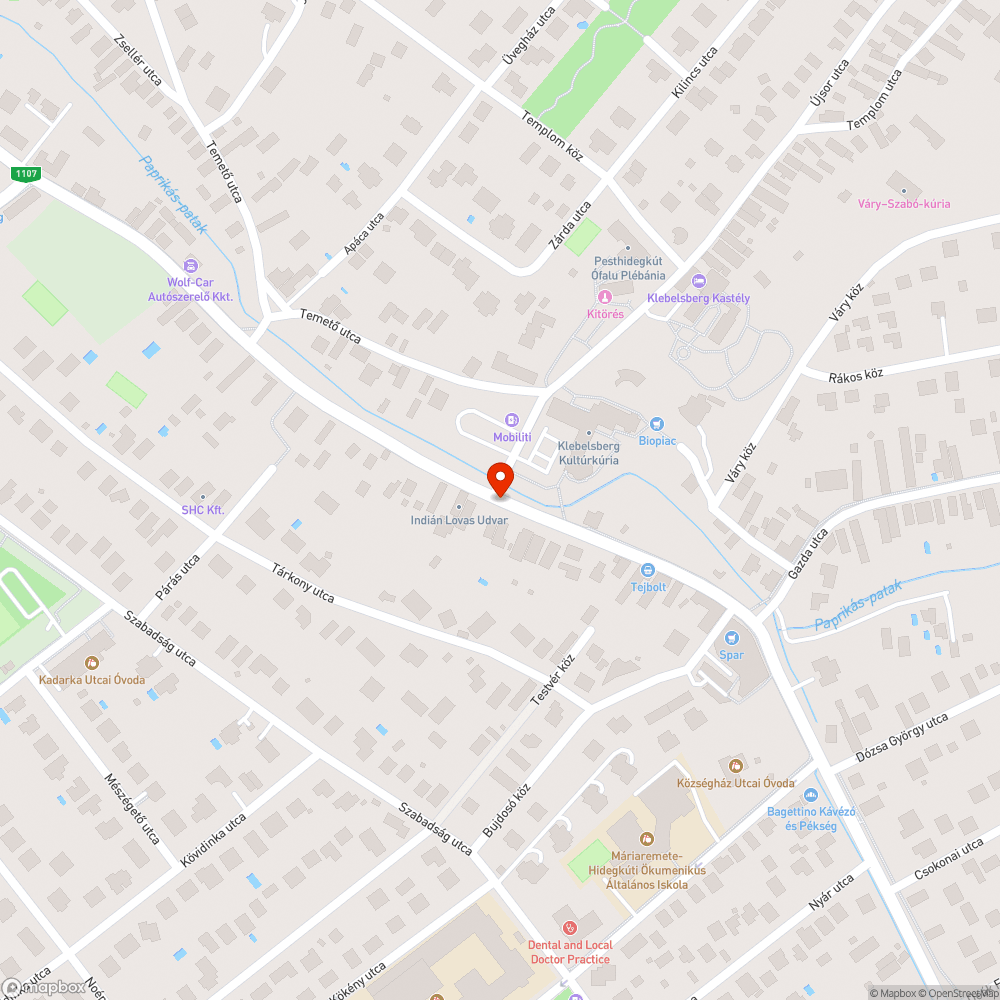 Lekopott zebra bejelentés helye