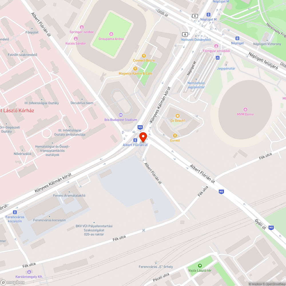 Szemetes elhanyagolt közterület bejelentés helye