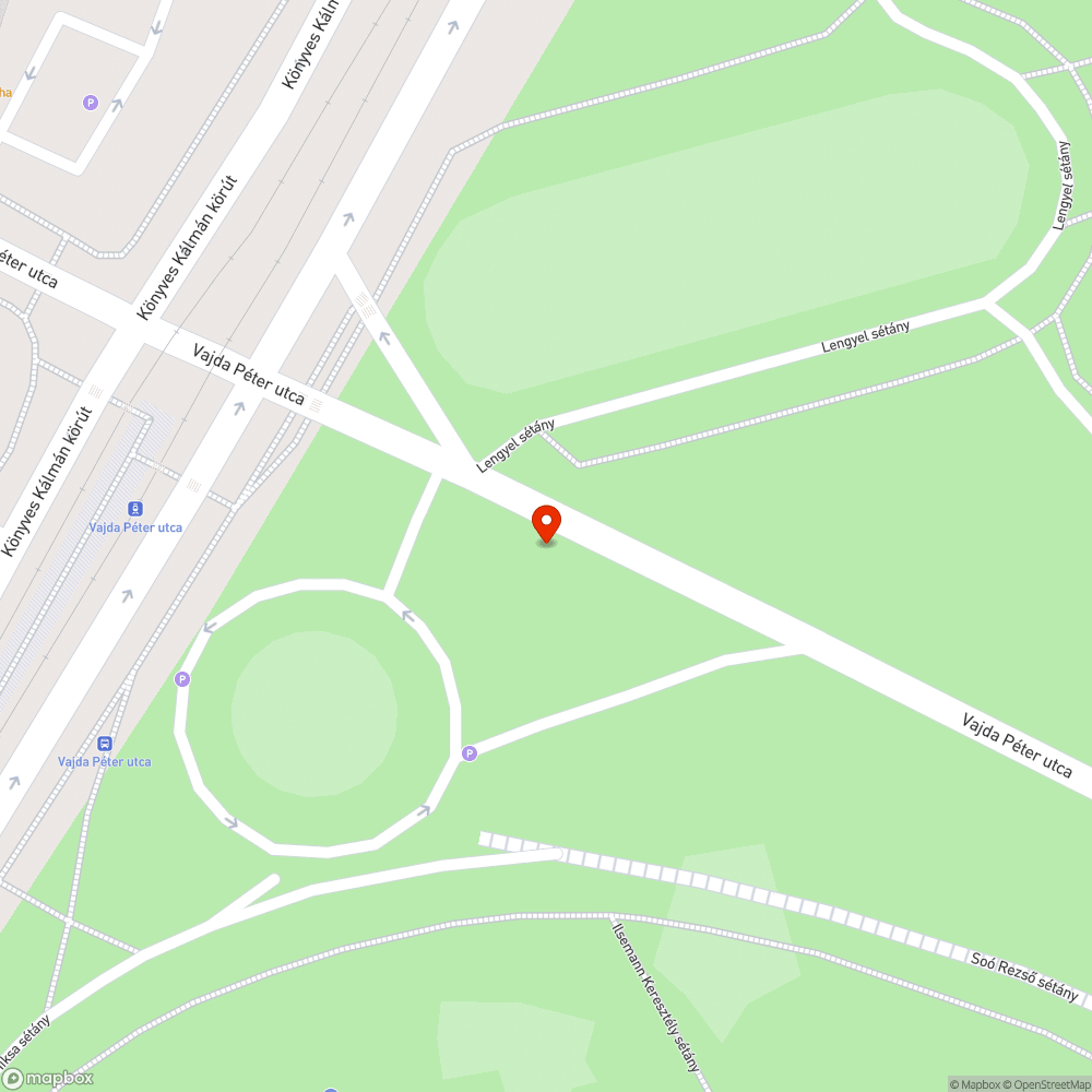 Elhagyott autóroncs bejelentés helye