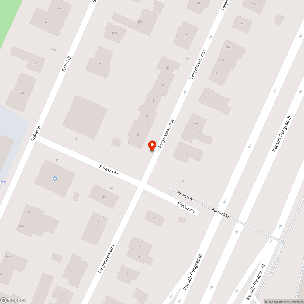 Szemét bejelentés helye