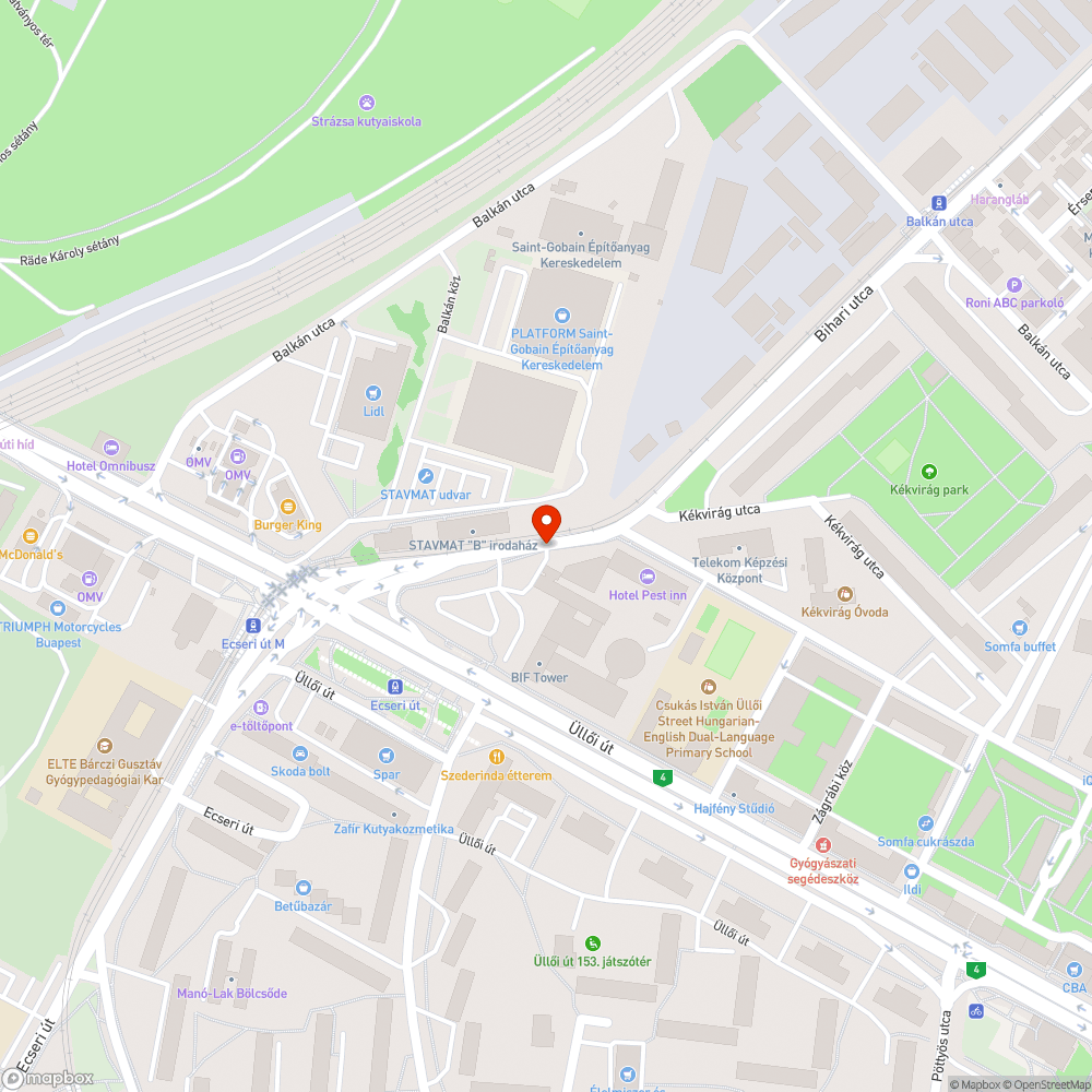 Eldőlő EAK tábla bejelentés helye