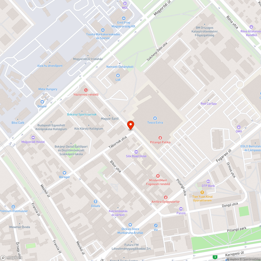 Törökőr - szeméttelep bejelentés helye