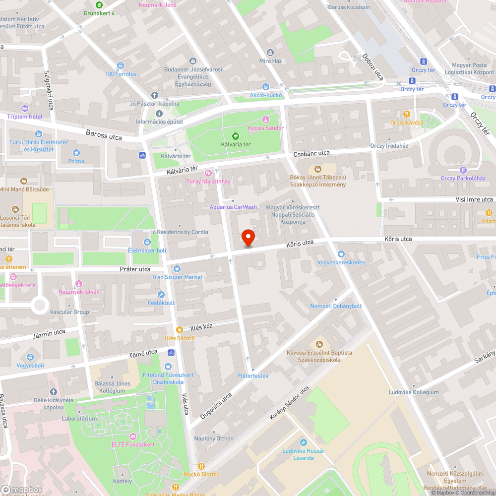 Sérült járda bejelentés helye