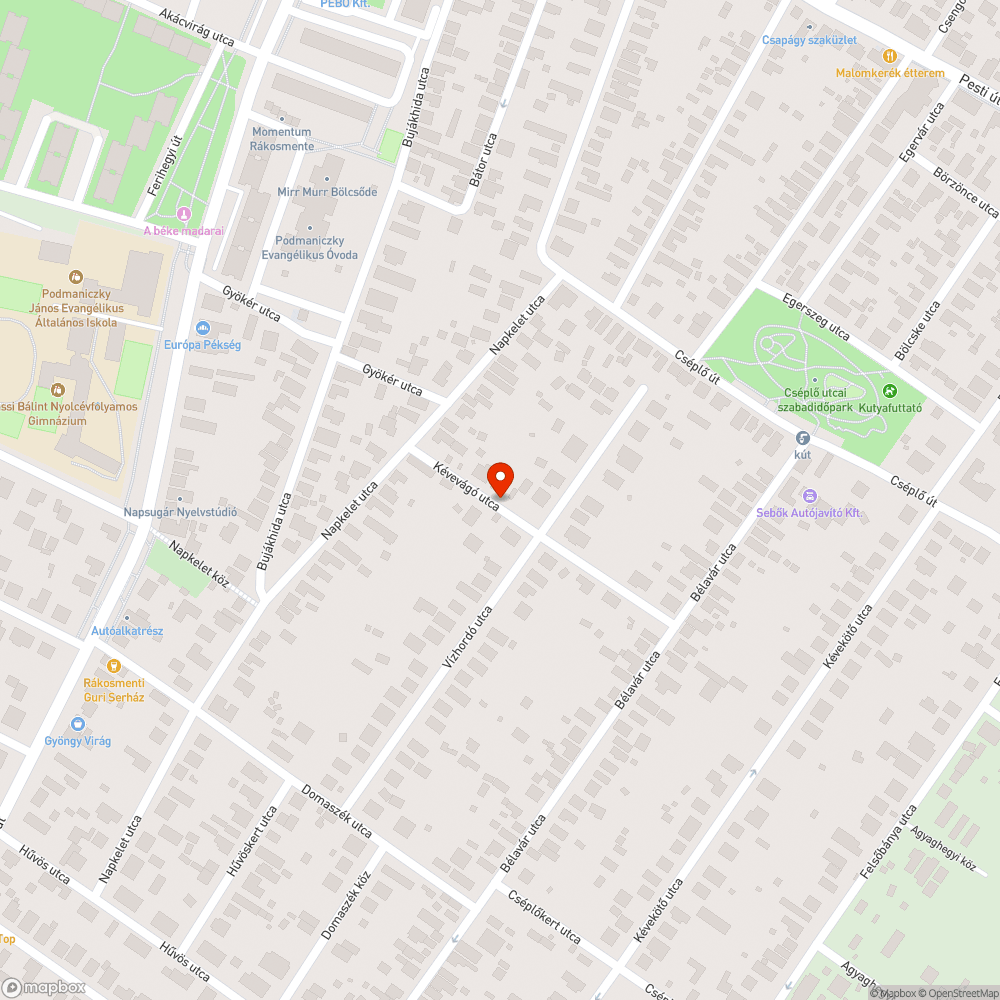 Baleset veszélyes járda bejelentés helye