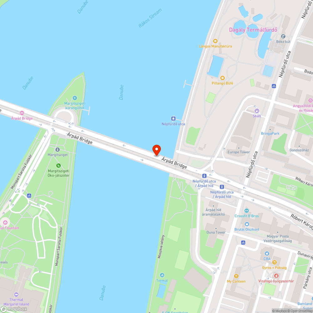 Lámpa hibák - Árpád híd bejelentés helye