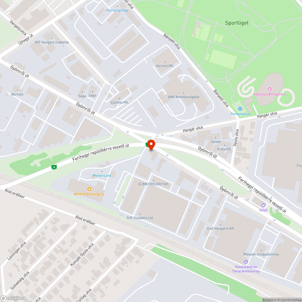 Megsüllyedt , tönkrement szekrény bejelentés helye