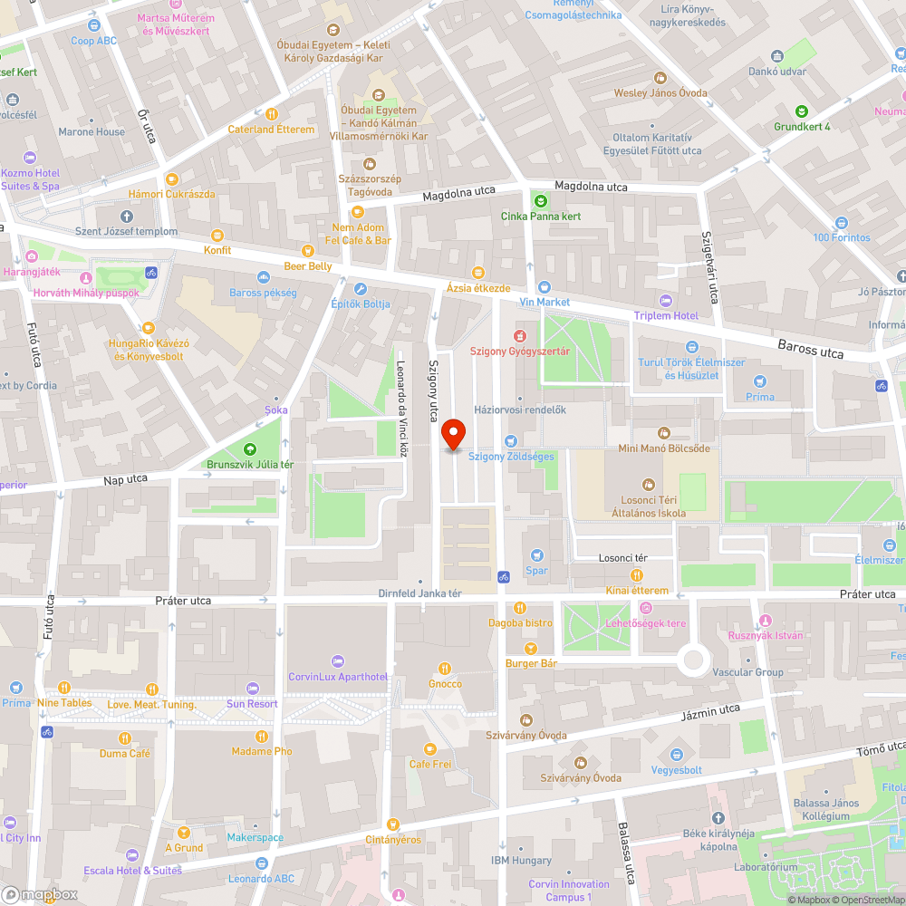 Roncs auto bejelentés helye