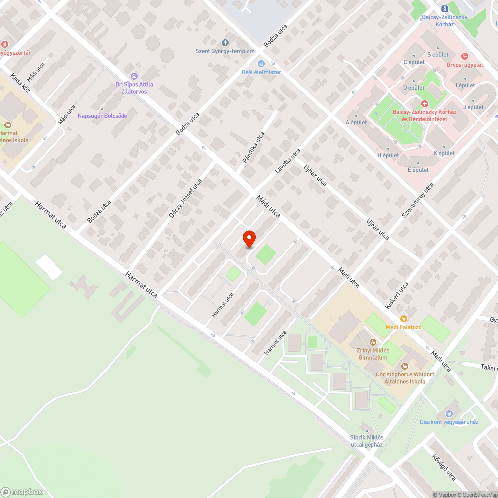 Parkolóban lerakott hulladék bejelentés helye