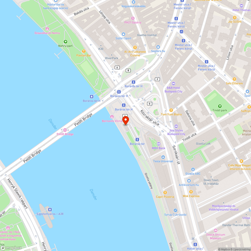 Graffiti bejelentés helye