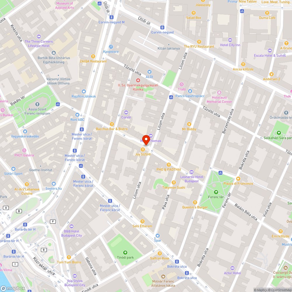 Hiányzó szemetes bejelentés helye