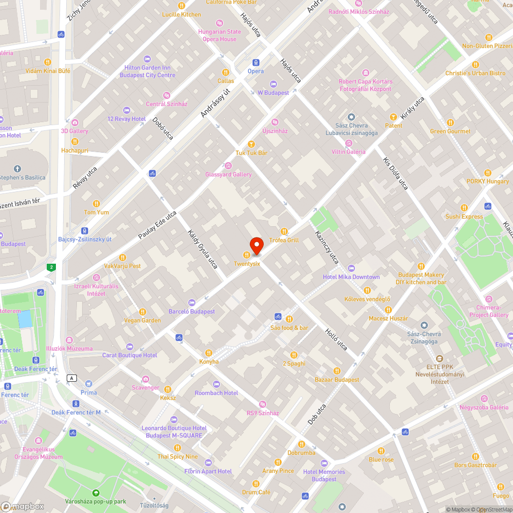 Úthibák bejelentés helye