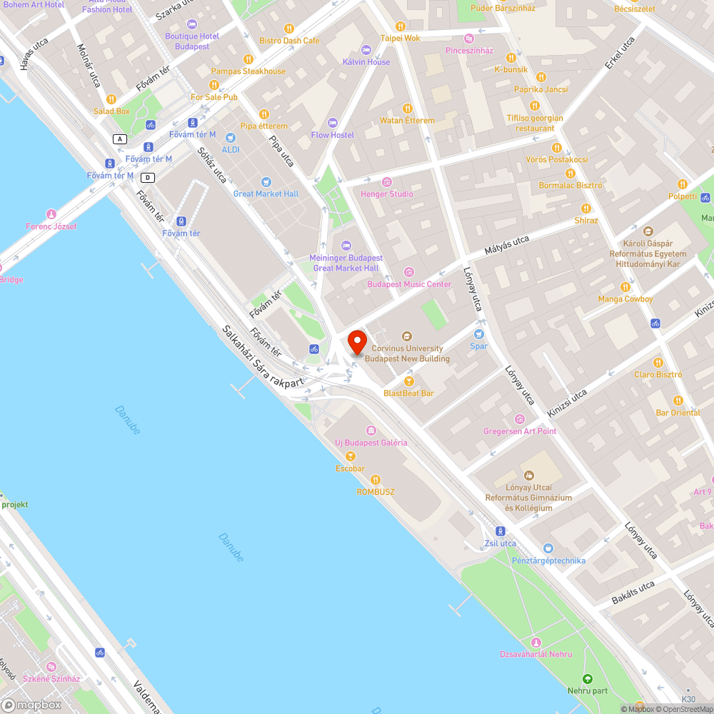 Úthibák bejelentés helye