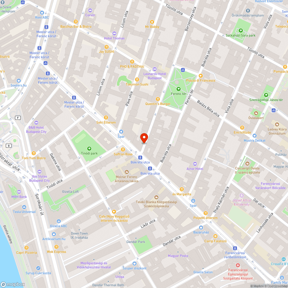 Faültetés bejelentés helye