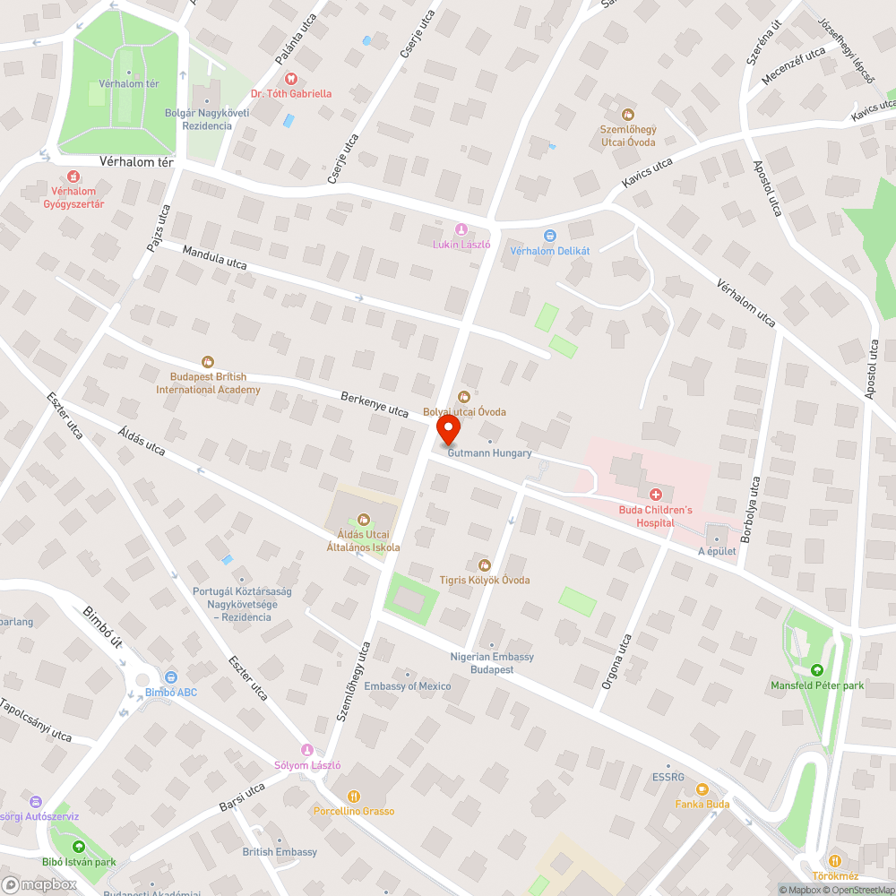 Faültetés bejelentés helye