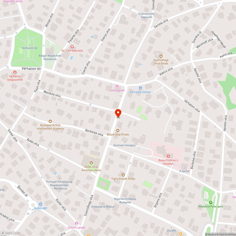 Faültetés bejelentés helye