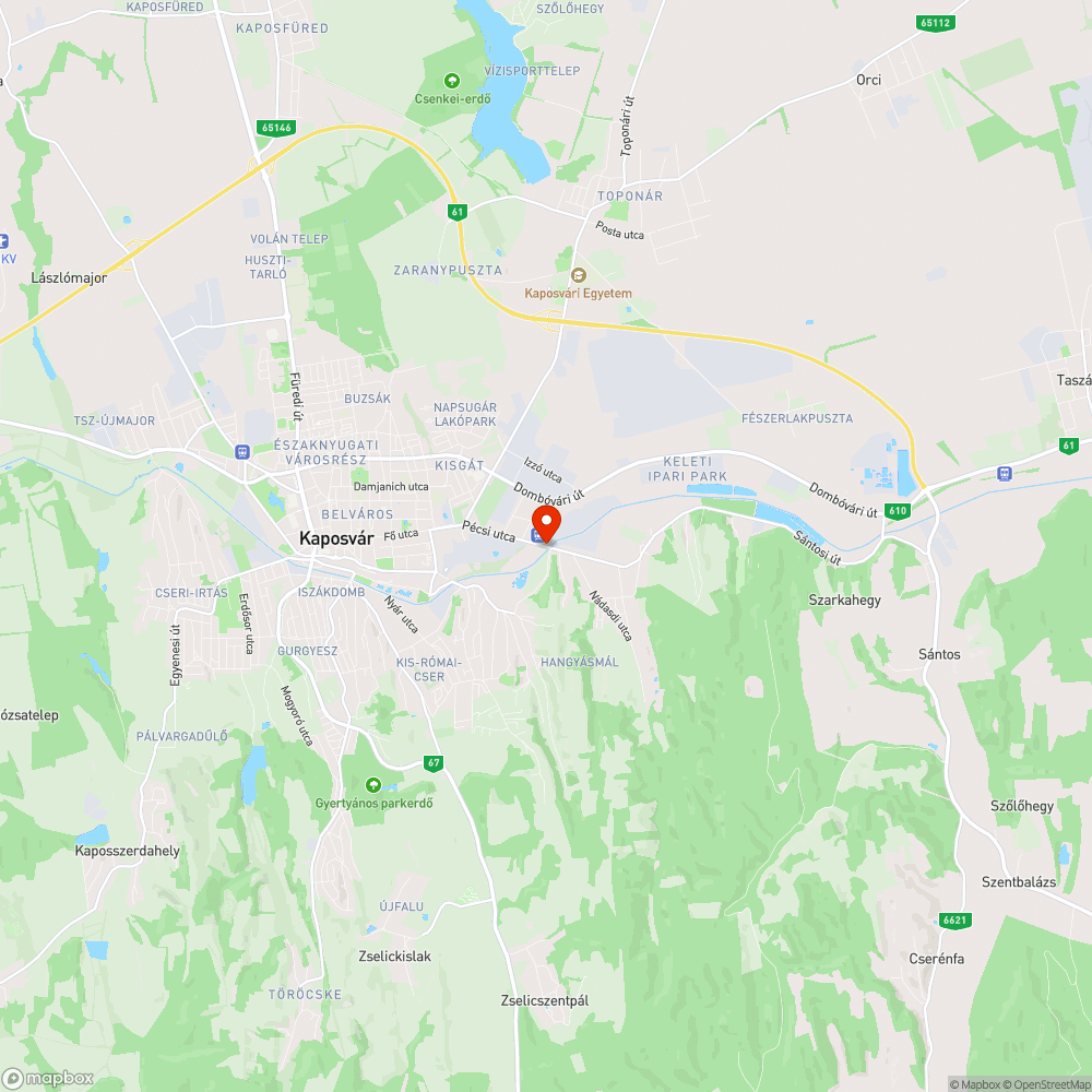 Sáros, köves, csúszós út bejelentés helye