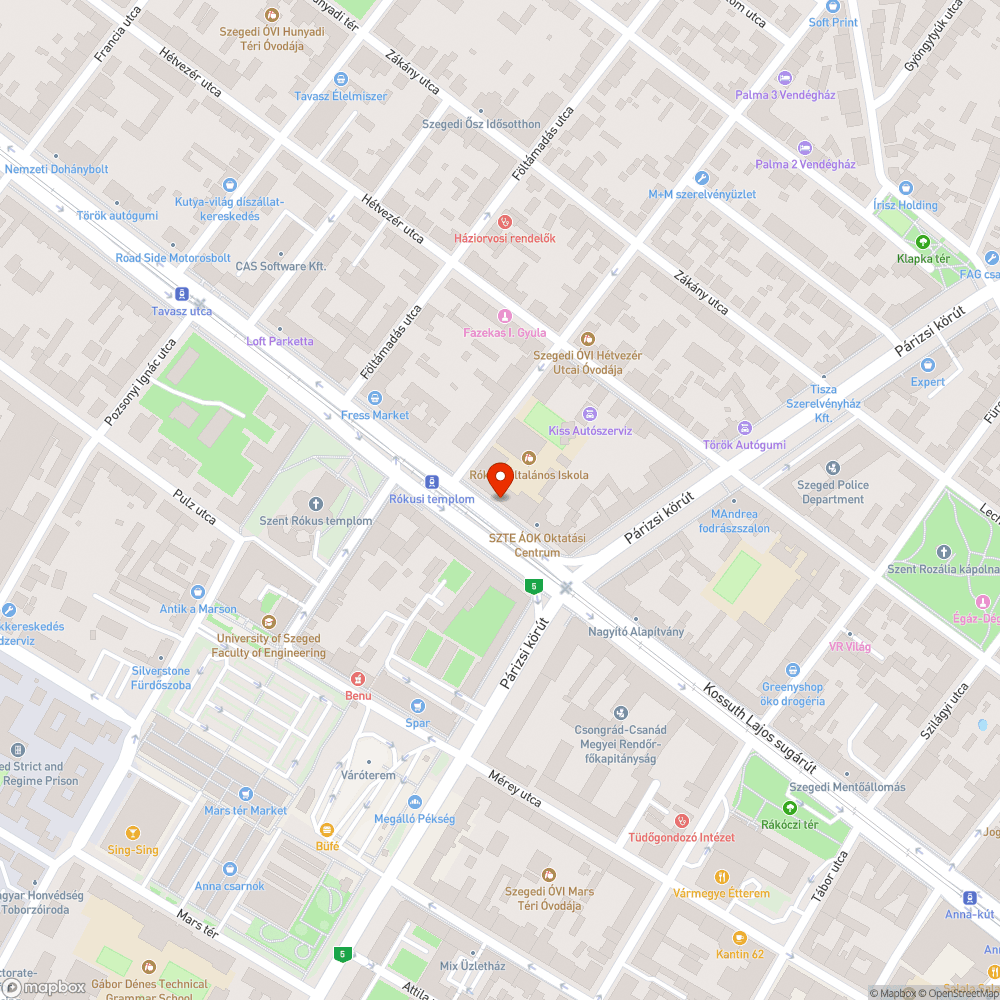 Üres oszlop bejelentés helye