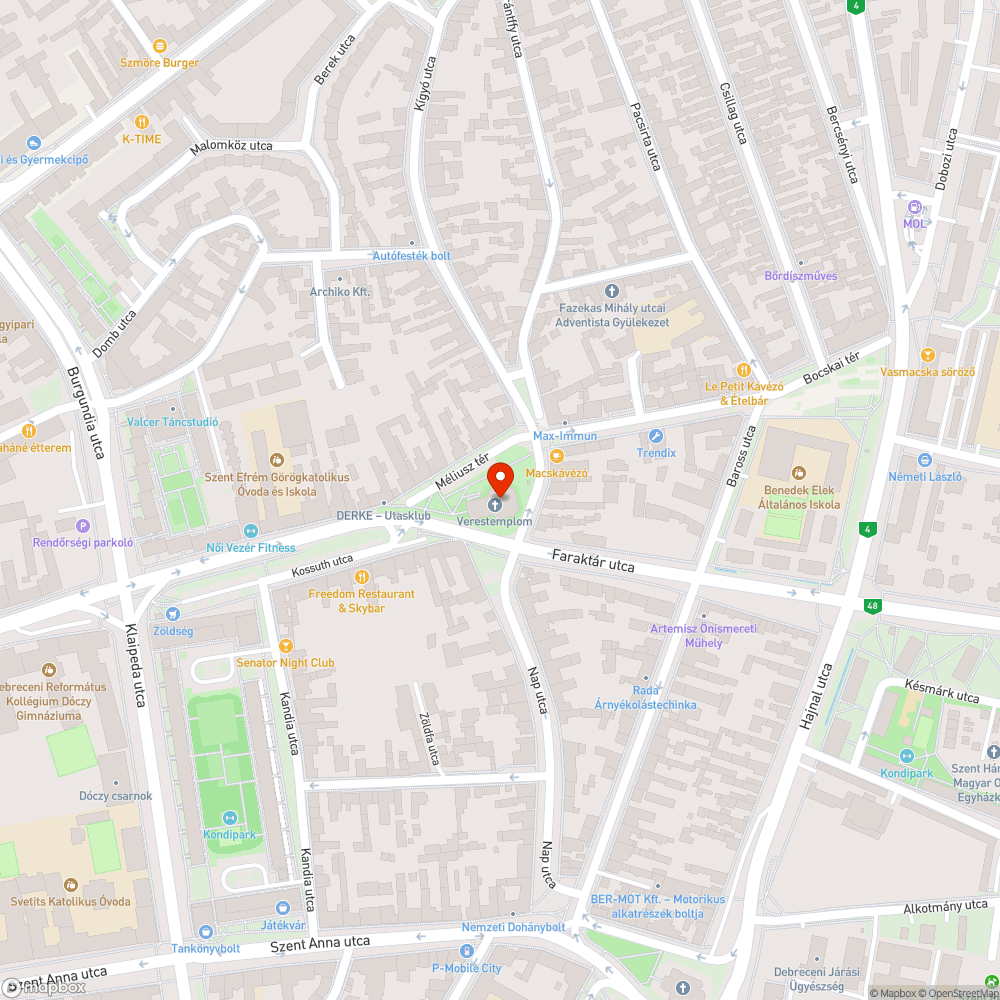 Elromlott díszkivilágítás bejelentés helye