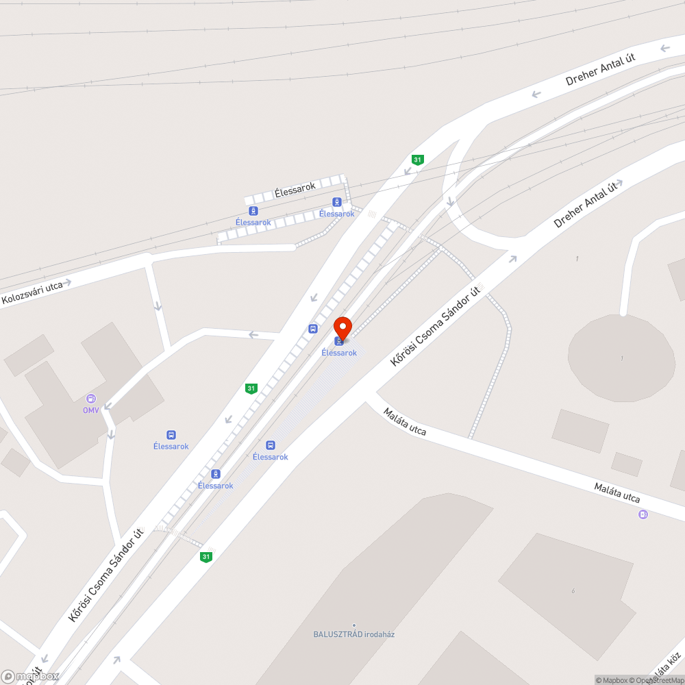 Rossz állapotú váró bejelentés helye