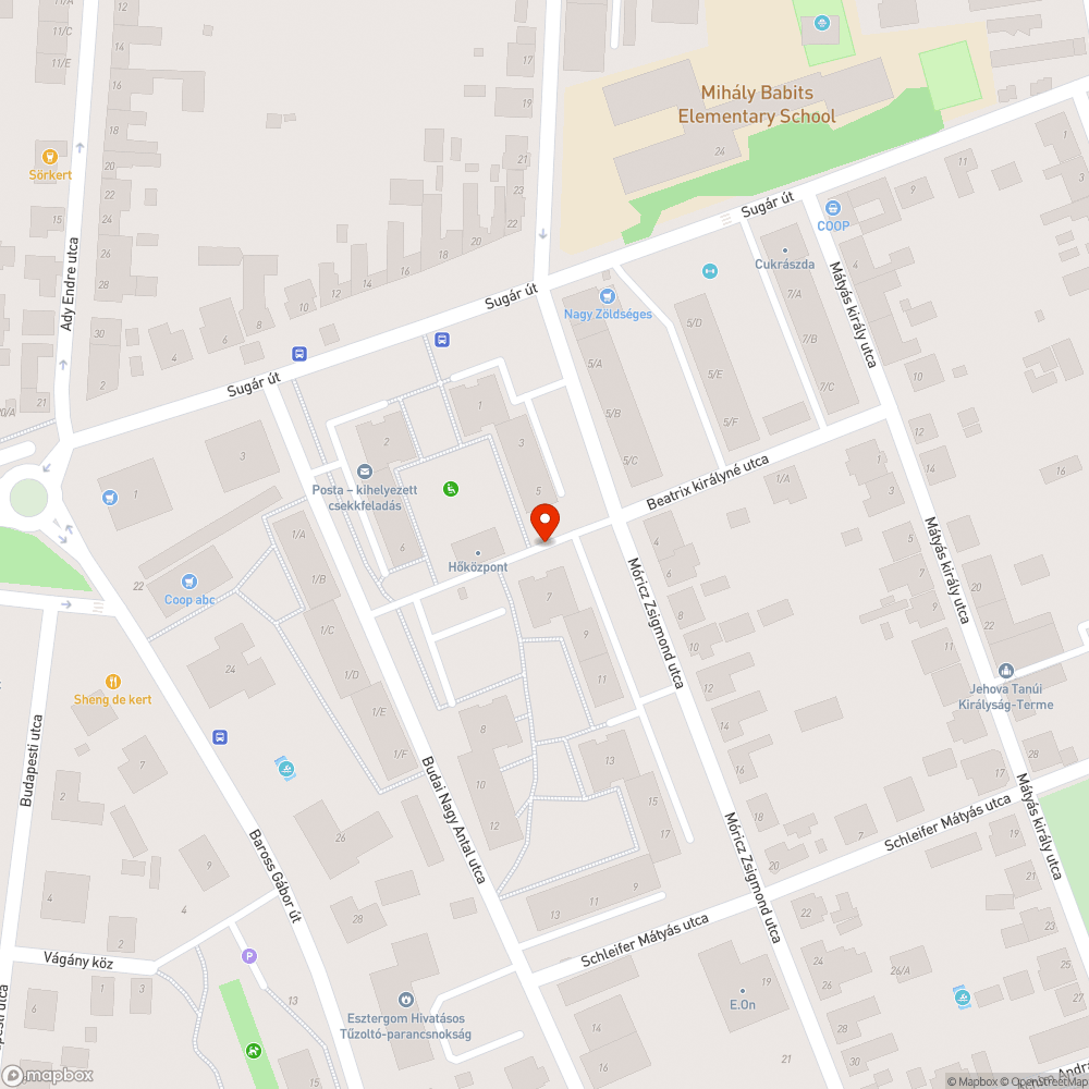 Zöld területen parkolás bejelentés helye