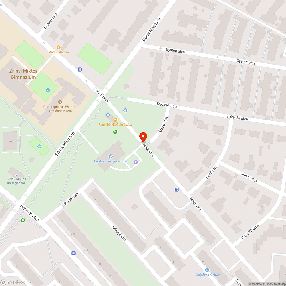 Hiányzó utcanévtábla bejelentés helye