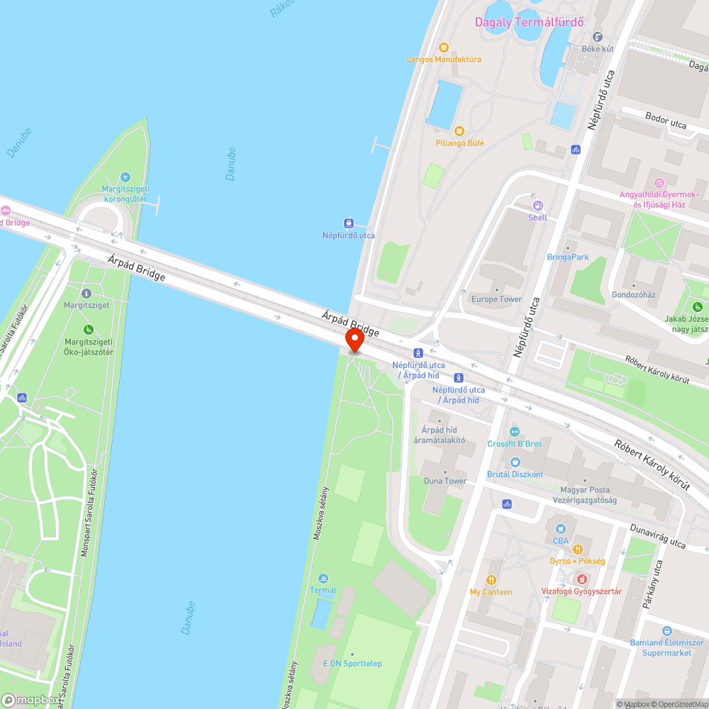 Szétszórt szemetes bejelentés helye