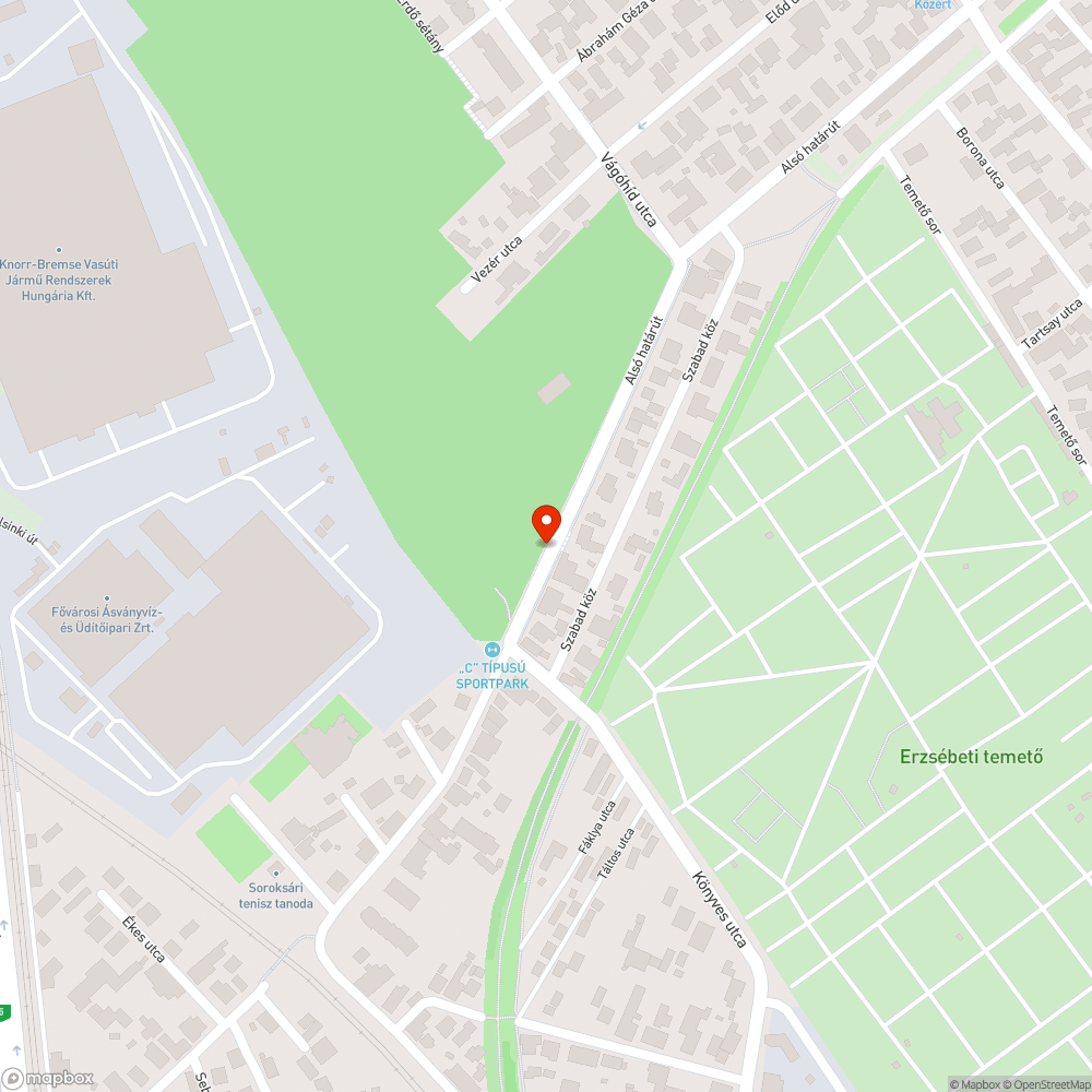 Szemetes erdő bejelentés helye