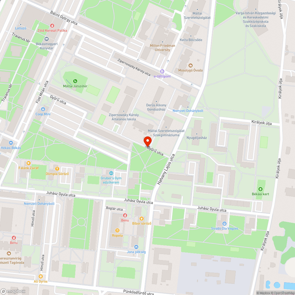 Kidőlt kuka 2.0 bejelentés helye