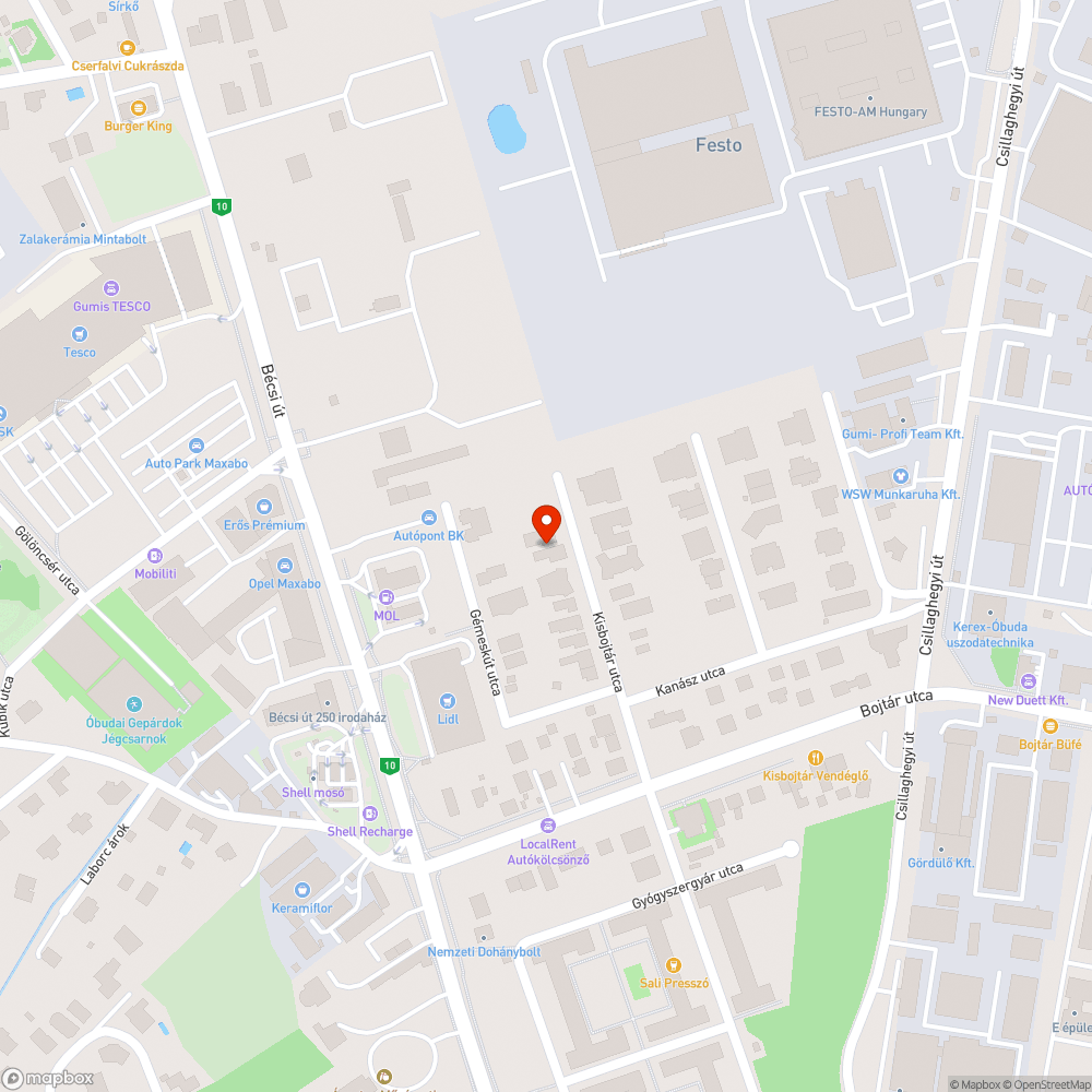 Nincs járda bejelentés helye