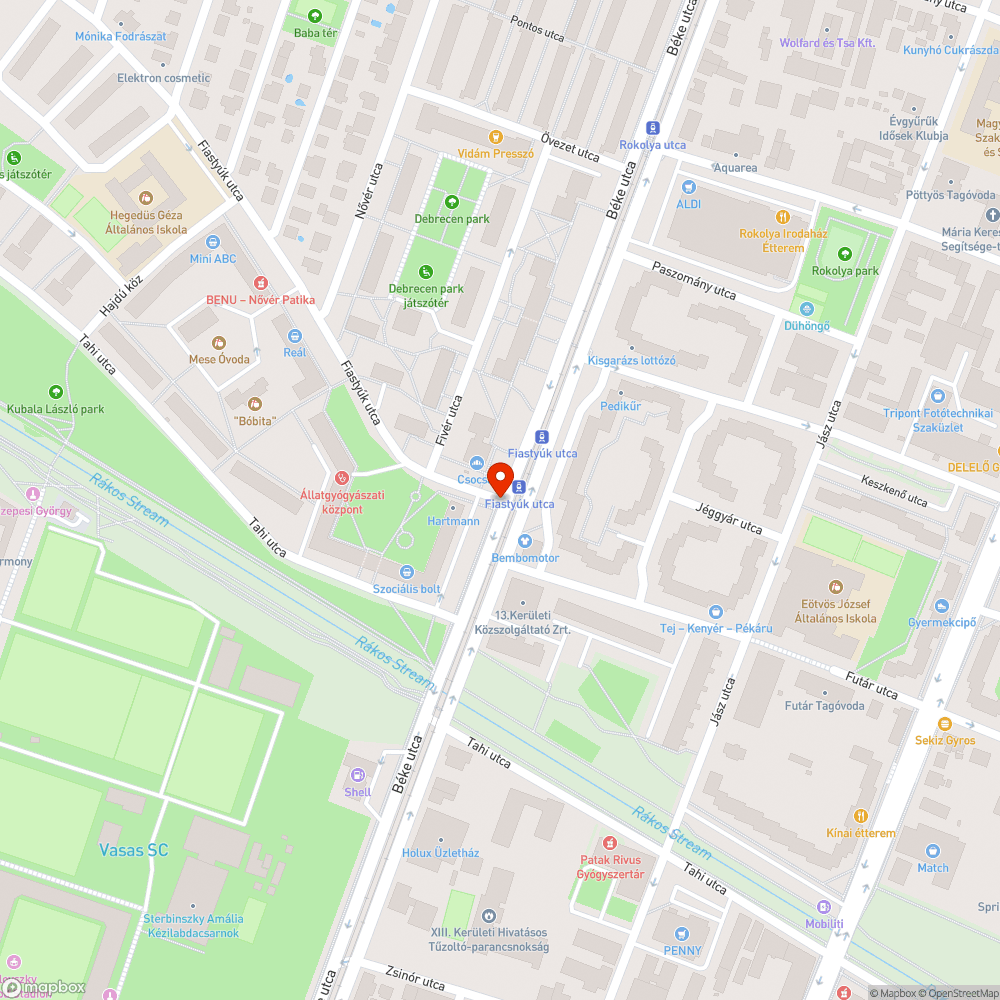 Kopott padok bejelentés helye