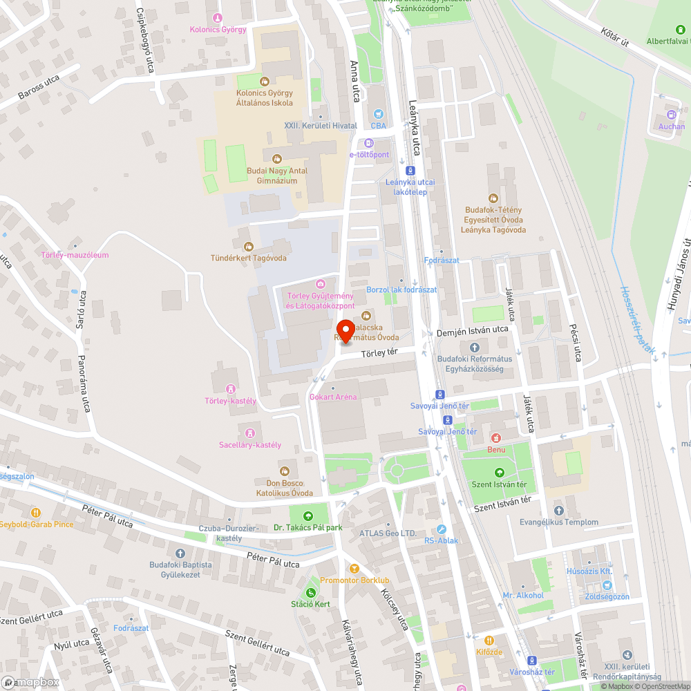 Anna parkolás bejelentés helye