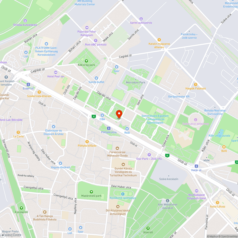 Hulladék és össze nem szedett avar bejelentés helye