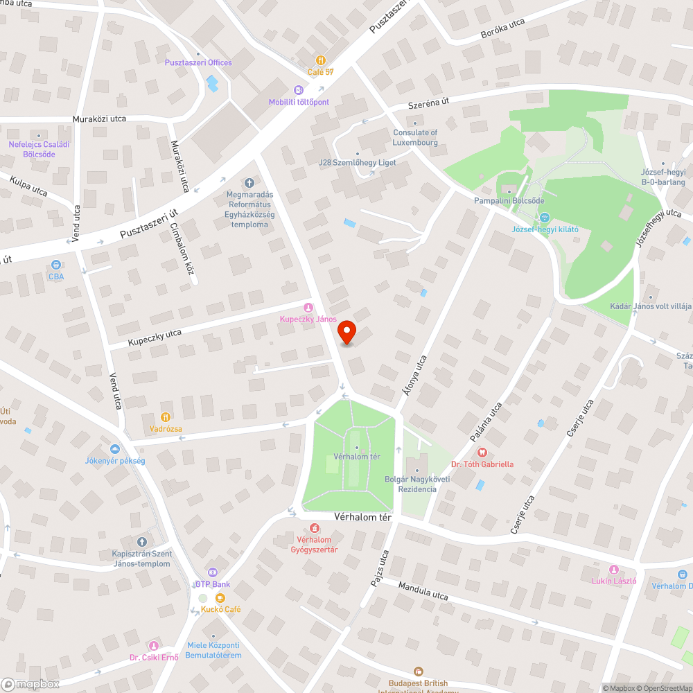 Facsonk bejelentés helye