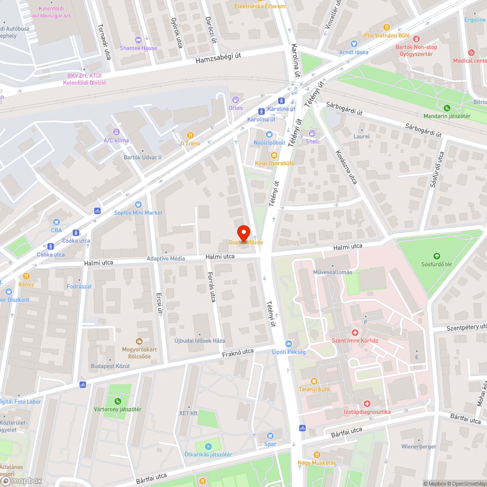 Sérült távközlési közmű bejelentés helye