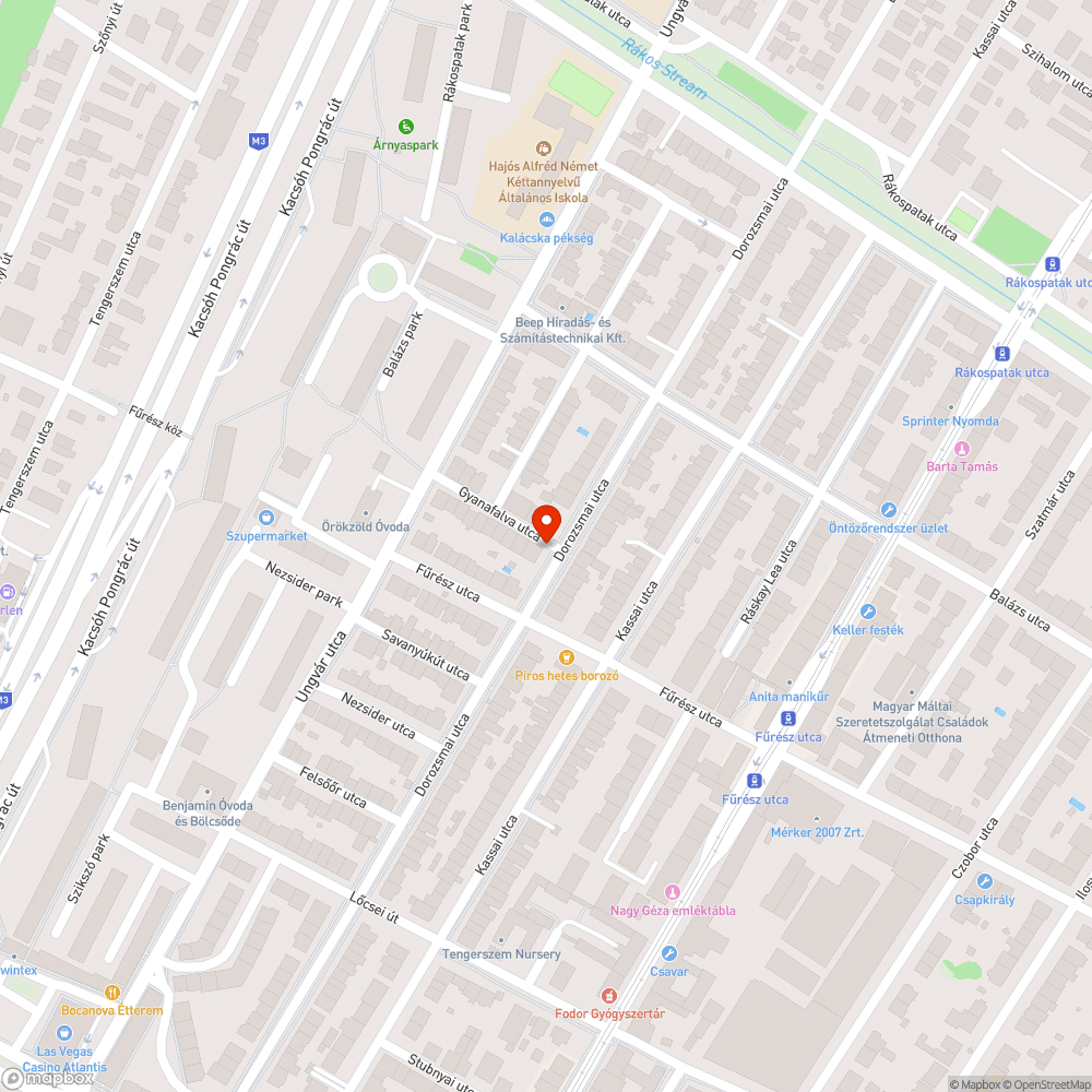 Rendszám nélküli roncs bejelentés helye