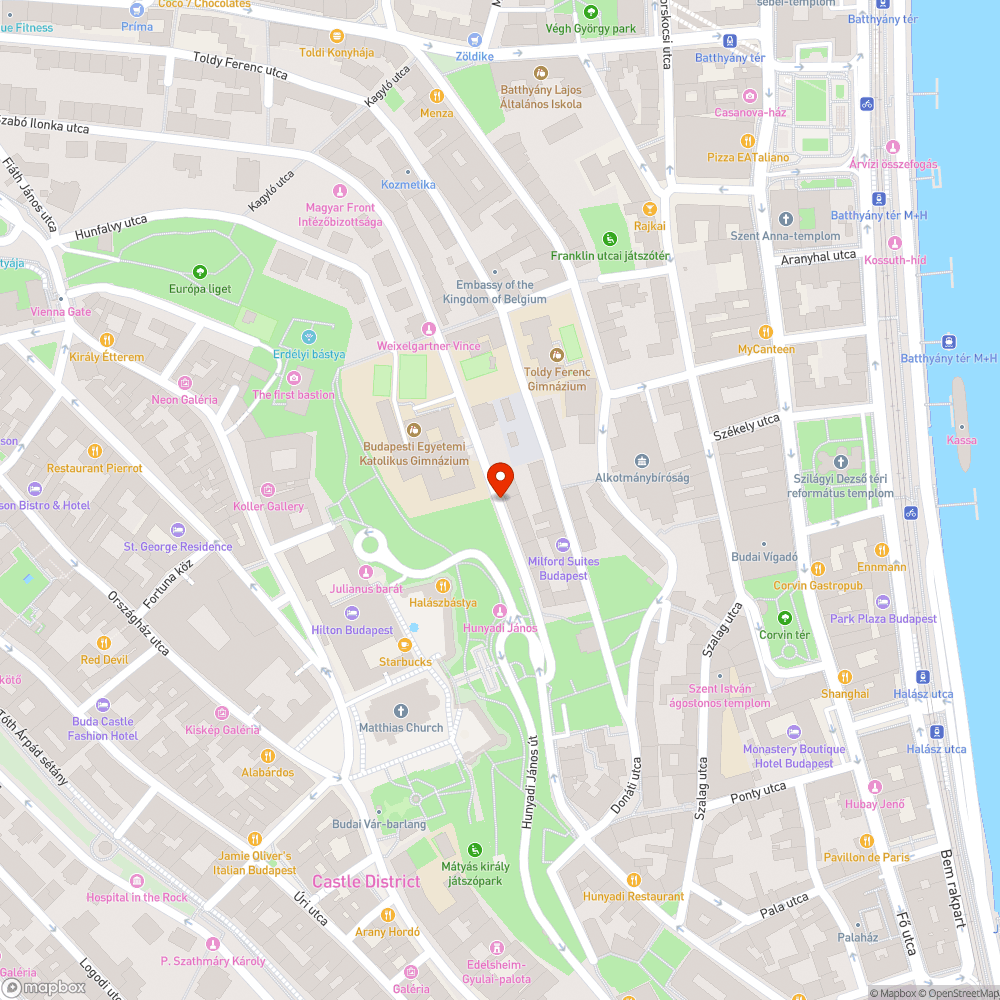 Törött szegélykő bejelentés helye